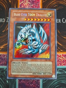 Yu-Gi-Oh! TCG Blue-Eyes Toon Dragon Spell Ruler SRL-000 Secret Rare Unlim NM a1/ - Picture 1 of 4