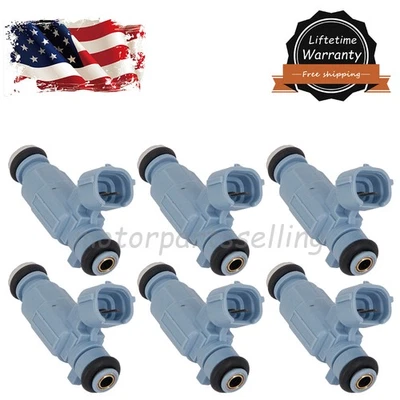 6 piezas inyectores de combustible 35310-38010 para Hyundai Kia Sorento 3,5 L 842-12269 842-12256 Foto 1 de 4