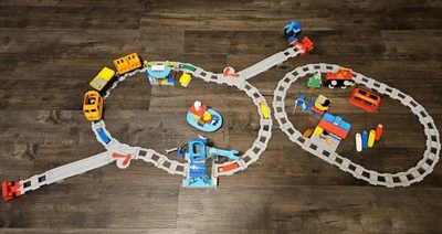 Lego Duplo Conjunto de Trem de Carga 10874 E 10875 Motorizado Não Completo, Leia - Imagem 1 de 4