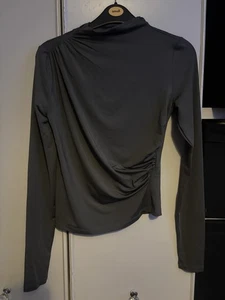 Vero Moda Vmemily Long Sleeved Gathered Top Size Xxs 4 6 - Picture 1 of 3