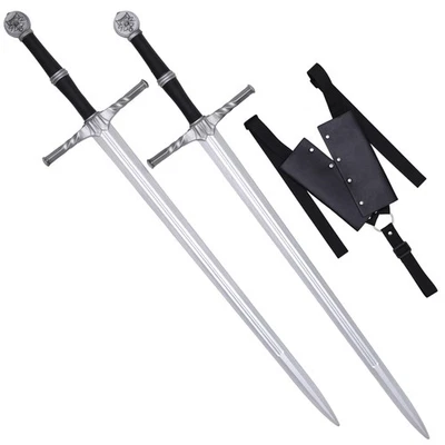 Espada de espuma prática medieval LARP réplica de adereço de cosplay, espada de treinamento de fantasia - Imagem 1 de 4