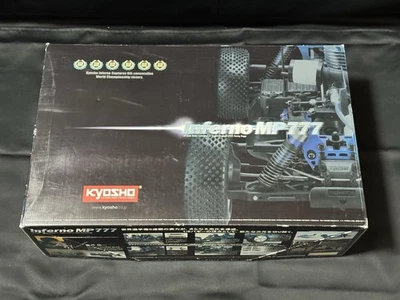 Vintage Kyosho Inferno MP777 1/8 Engine Off road Buggy NIB Made in Japan 2004 - Image 1 of 4