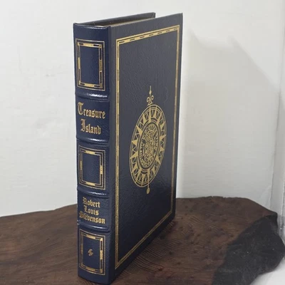 EASTON PRESS Leather Bound TREASURE ISLAND Robert Louis Stevenson 1994 UNREAD - Image 1 of 4
