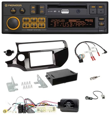 Pioneer DAB Lenkrad USB Bluetooth Autoradio für Kia Rio UB Facelift 2017-2023 pi - Bild 1 von 4