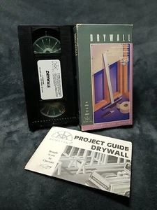 Drywall VHS Video PBS Hometime Chevrolet Project Guide HTF - Picture 1 of 2