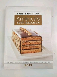 The Best of America's Test Kitchen 2013 Hardcover Book T V Show On PBS - Picture 1 of 9