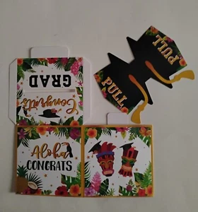 Graduation Money Pull Box, Birthday Gifts for Men and Women, Hawaiian Theme - Picture 1 of 6