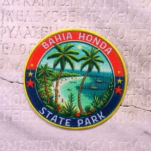Bahia Honda State Park Patch Iron-on Applique Nature Badge Florida Beach Travel - Picture 1 of 21