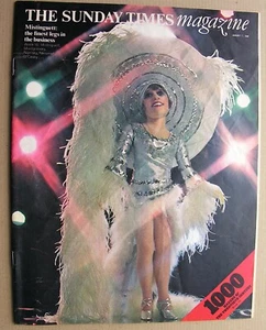 SUNDAY TIMES August 17 1969 Clint Eastwood, Pan Am Boeing 747, Mistinguett - Picture 1 of 6