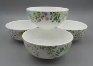 Mikasa Bone China TIVOLI GARDEN Fruit / Dessert Bowls - Set of Four - New - Picture 1 of 5