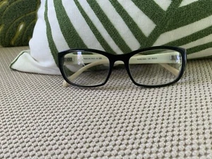 PRADA ITALY RAP6079AA 135 Blk/Wh COLOR FLEX EYEGLASSES/SUNGLASSES FRAMES ONLY - Picture 1 of 8