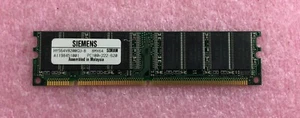 1 x 64MB SIEMENS PC-100 NON-ECC MEMORY SDRAM - HYS64V8200GU-8 - Picture 1 of 2