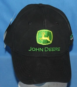 Equipo Stotz ajustable sombrero/gorra negra John Deere - Imagen 1 de 3