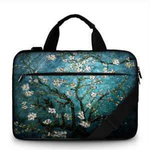 15 inch Printed Canvas Laptop Messenger Bag Carrying Case Briefcase Handbag 3005 - Picture 1 of 4