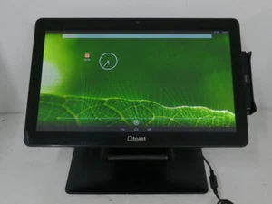 ELo Touch Solutions AIO Toast POS tablet Model ESY15i1 w/ Stand & Card Reader - Picture 1 of 6