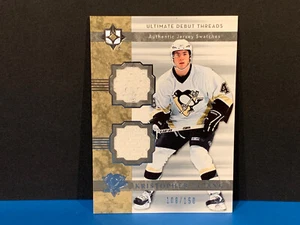 2006-07 SP Authentic Ultimate Debut Threads Kris Letang Rookie 108/150 - Imagen 1 de 3