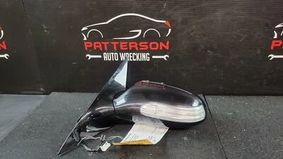 2007 MERCEDES SLK350 DRIVER POWER SIDE VIEW DOOR MIRROR w/o AUTO DIMMING, BLACK — 第 1/4 张图片