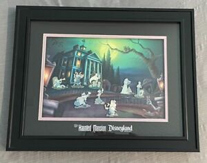 Disney Land Resort- The Haunted Mansion 8-Pin Framed Set 2008 LE100