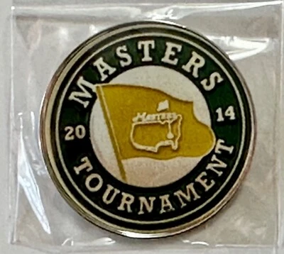 SPORTZCOLLECTABLES.COM Masters Tournament 2014 - Pro size 32mm - Golf Ball Marker