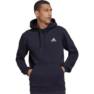 Big & Tall adidas Feel Cozy Pullover Fleece Hoodie, Legend Ink White/2XLT - Picture 1 of 1
