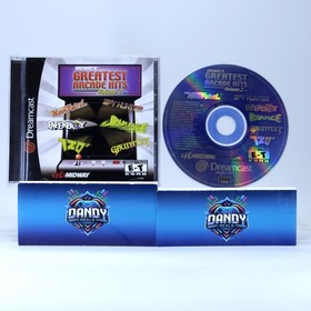 Midway's Greatest Arcade Hits Volume 2 CIB W/ Manual - Sega Dreamcast