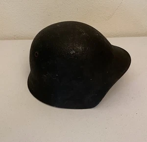 Swiss M18/40 Steel Combat Helmet WW1 WW2 Original W/ Chinstrap A 892424 J.P.M. - Picture 1 of 12