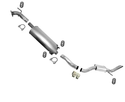 Ram 1500 2013-2018 3,6 con sistema de escape silenciador distancia entre ejes estándar 120,5 Foto 1 de 4