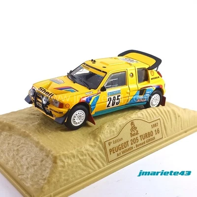 Peugeot 205 T16 #205 A. Vatanen - B. Giroux Dakar 1987 1:43 Norev - Immagine 1 di 4