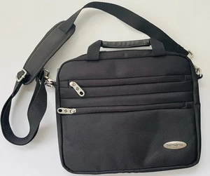 Samsonite Travel Bag Shoulder Strap Soft Sided For Tablet And Accessories EUC - Afbeelding 1 van 4