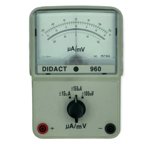 Didact 960 Galvanometer Range +/-0-150 uA/mV - Picture 1 of 3