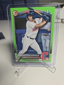 Bowman - Prospects Esteban Gonzalez 2025 #BP-70 verde neón/399 (RC) - Imagen 1 de 2