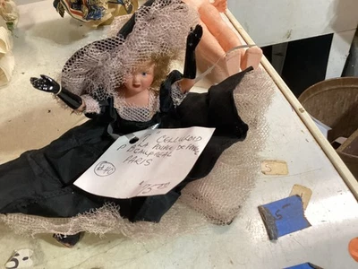 La Poupee de France P.B. Doll 7” inch celluloid gaufreal Paris France great shap - Image 1 of 4