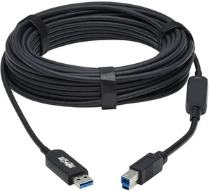 TRIPP-LITE USB 3.2 Gen 1 Plenum-Rated Fiber Active Optical Cable 20MTR U328F-20M - Afbeelding 1 van 2