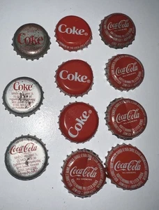 Vintage Assorted International Coca Cola Bottle Crown Caps - Picture 1 of 1