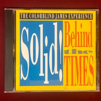 Однотонный! Behind the Times от Colorblind James Experience почти как новый не воспроизводимый компакт-диск 1992 - Изображение 1 из 3