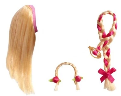 Barbie Hair Fair Peluca Armario Repro / Reproducción Juego de 3 Piezas ~ Recién Sin Caja Foto 1 de 4