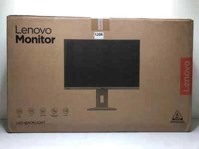 lenovo 24" flat panel monitor model: C24d-20  LED BACKLIGHT  - Image 1 of 4
