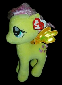 My Little Pony Fluttershy Sparkle 15" TY Beanie Baby Stuffed Plush + Tags - Picture 1 of 4