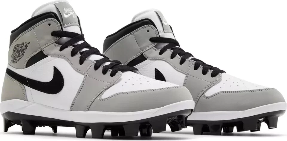 Jordan 1 Retro MCS Masculino Multi Tamanho LT Cinza Fumaça/Preto-Branco AV5354-012 Frete Rápido - Imagem 1 de 4