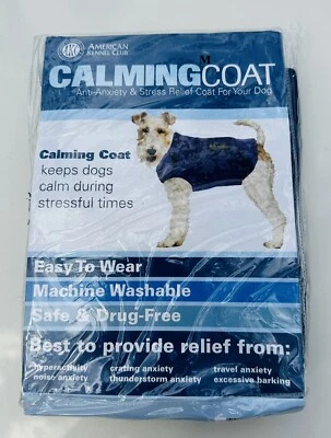 American Kennel Club Calming Coat for Dogs Anti-Anxiety Size M NIB Have Bulk AKC - Image 1 of 2