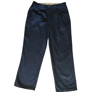 Брюки-стрелы для мальчиков темно-синие 14 темно-синяя форма 100% хлопок хаски 4 кармана школьные - Изображение 1 из 4