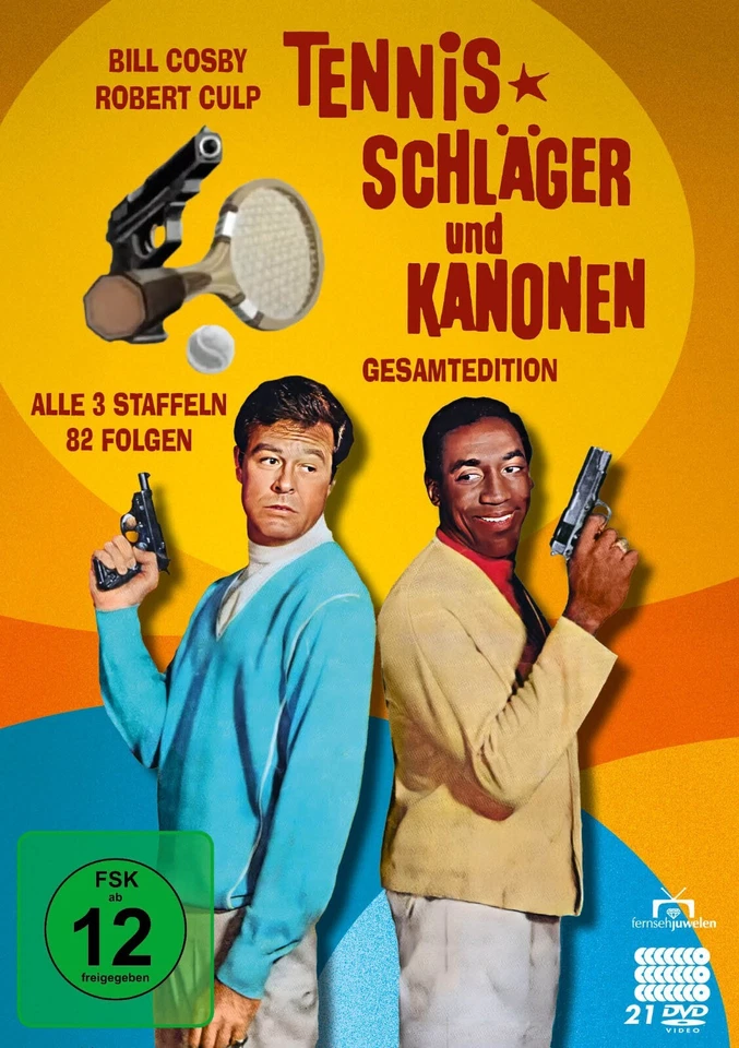 Tennisschläger und Kanonen (I Spy) - Gesamtedition (Alle 3 Staffeln) [21 DVDs] - Bild 1 von 4