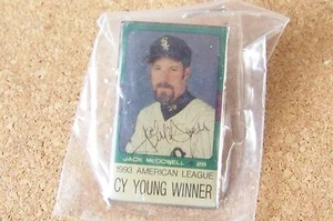 Chicago White Sox Jack McDowell 1993 American League Cy Young Winner pin AL - Picture 1 of 2