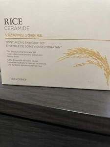 The Face Shop Rice Ceramide Moisturizing Skincare Set of 3 in Box BRAND NEW - Picture 1 of 2