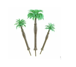 Trio of Palm Trees, Island Paradise, Beach Landscaping, Fairy Island Trees - Picture 1 of 1