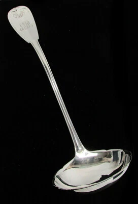 TIFFANY & CO PALM TIGELA CANELADA PRATA ESTERLINA 13 1/2" CONCHA DE SOPA - Imagem 1 de 4