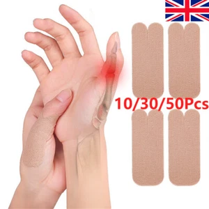 10-50Pcs Breathable Cotton Muscle Patch/Sticker Elastic Thumb Support Bandage UK - Picture 1 of 13