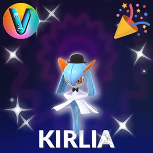 Shiny Fashion Bowler Hat Kirlia - Pokémon GO Trade - Shiny Event - Picture 1 of 2