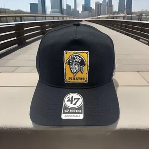 Pittsburgh Pirates Hat '47 Brand Hitch Promotional Retro Logo Cap H81 - Picture 1 of 8