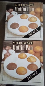 2 Sets Microwave Muffin Pans NIB - Picture 1 of 4